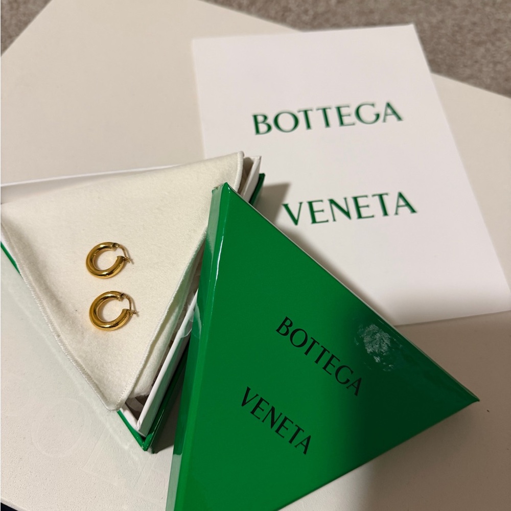 Bottega Veneta Gold-Tone Earrings